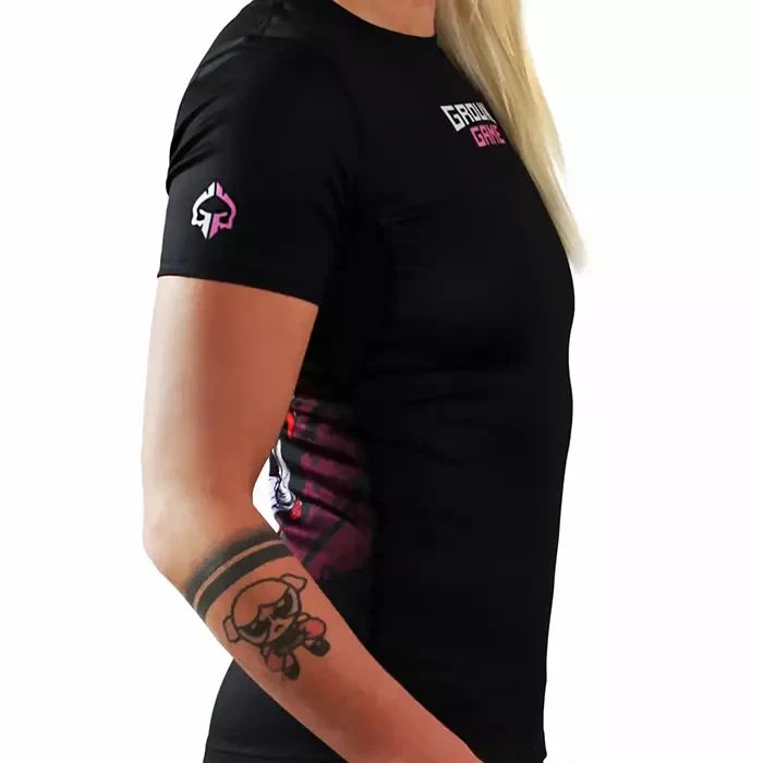 Women's Rashguard Tsuru Warrior short sleeve