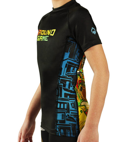Kids' Rashguard Brasil short sleeve