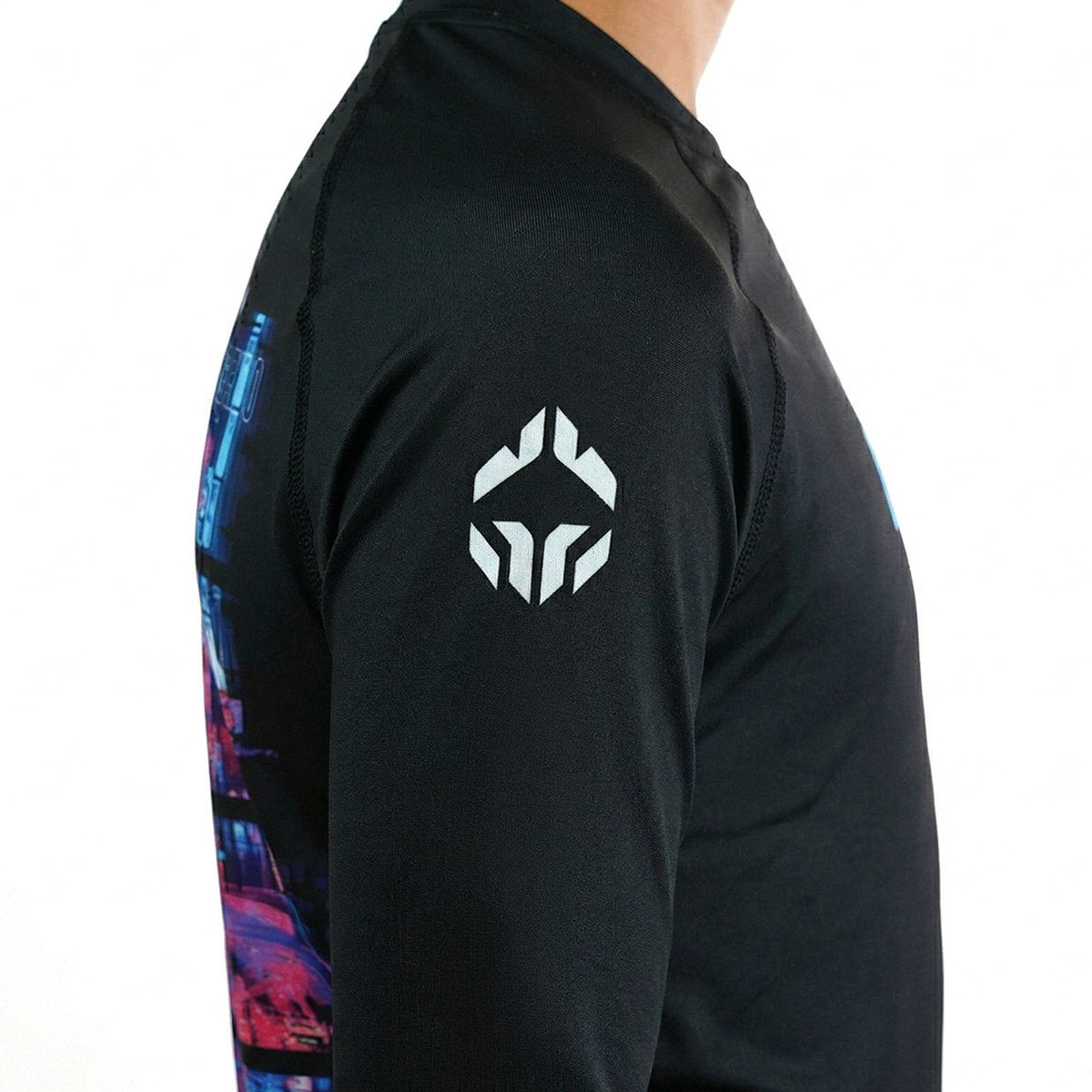 Kids' Rashguard Cyber Samurai long sleeve