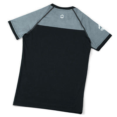 Kids' IBJJF Rank Rashguard for BJJ (Grey)