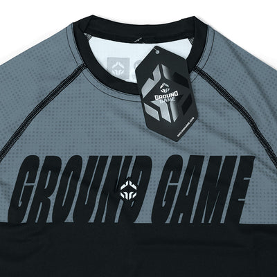 Kids' IBJJF Rank Rashguard for BJJ (Grey)