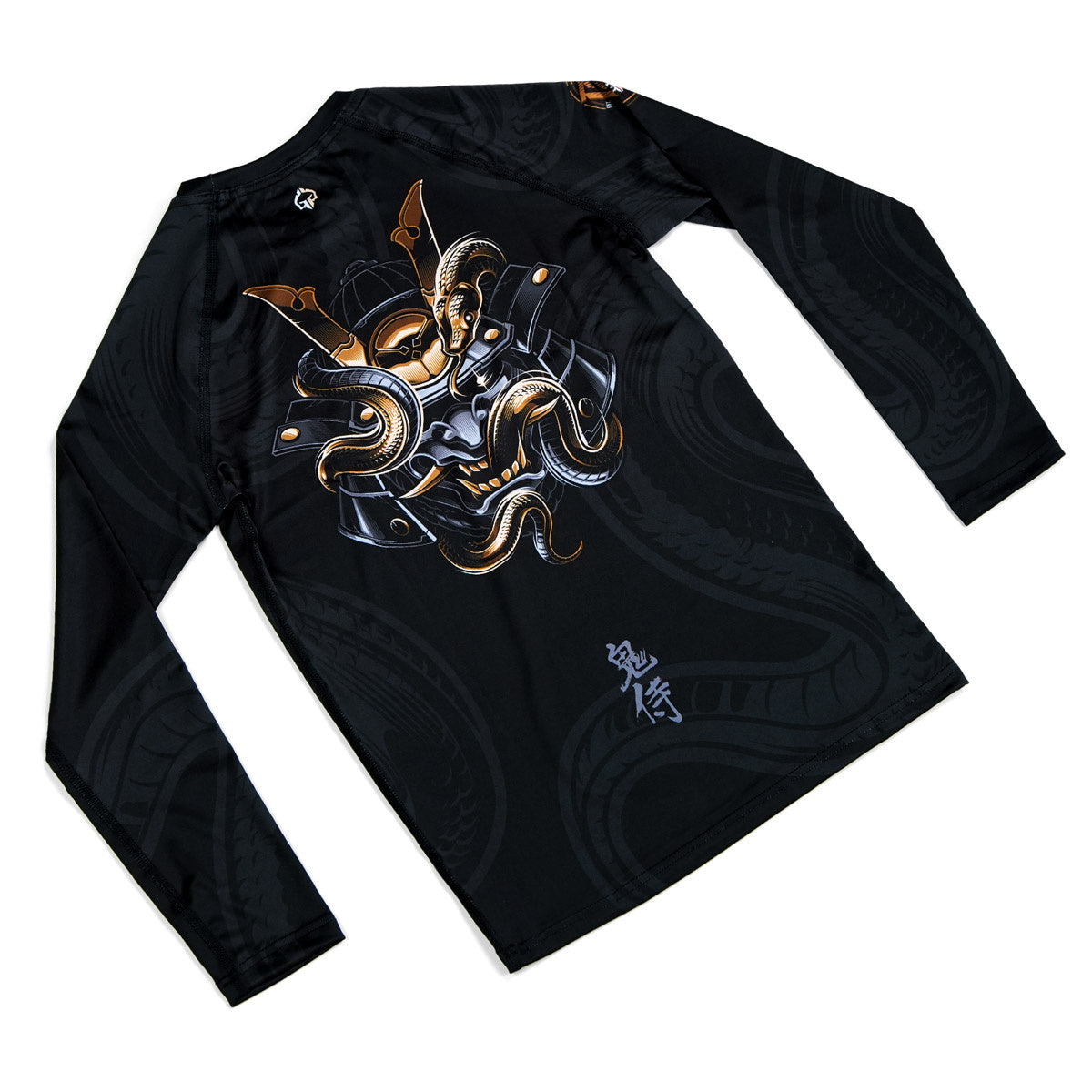 Kids' Rashguard Oni Samurai long sleeve