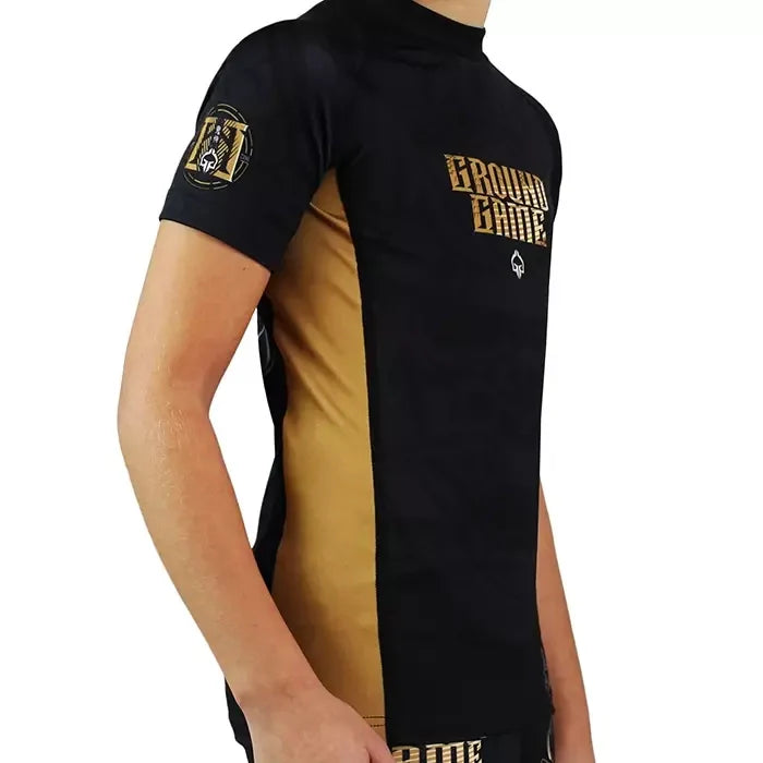 Kids' Rashguard Oni Samurai short sleeve