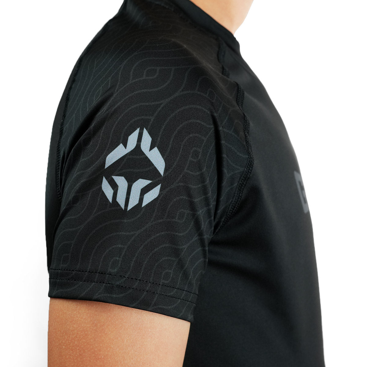 Kids' Rashguard Samurai Shadow short sleeve