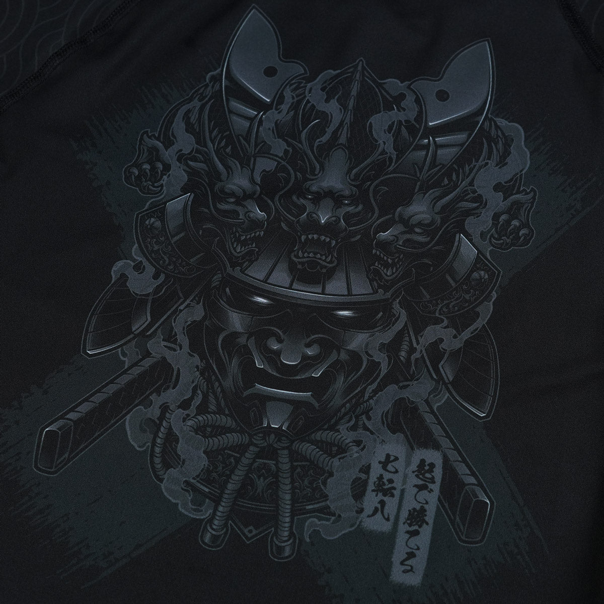 Kids' Rashguard Samurai Shadow short sleeve