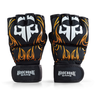 MMA Gloves Flames