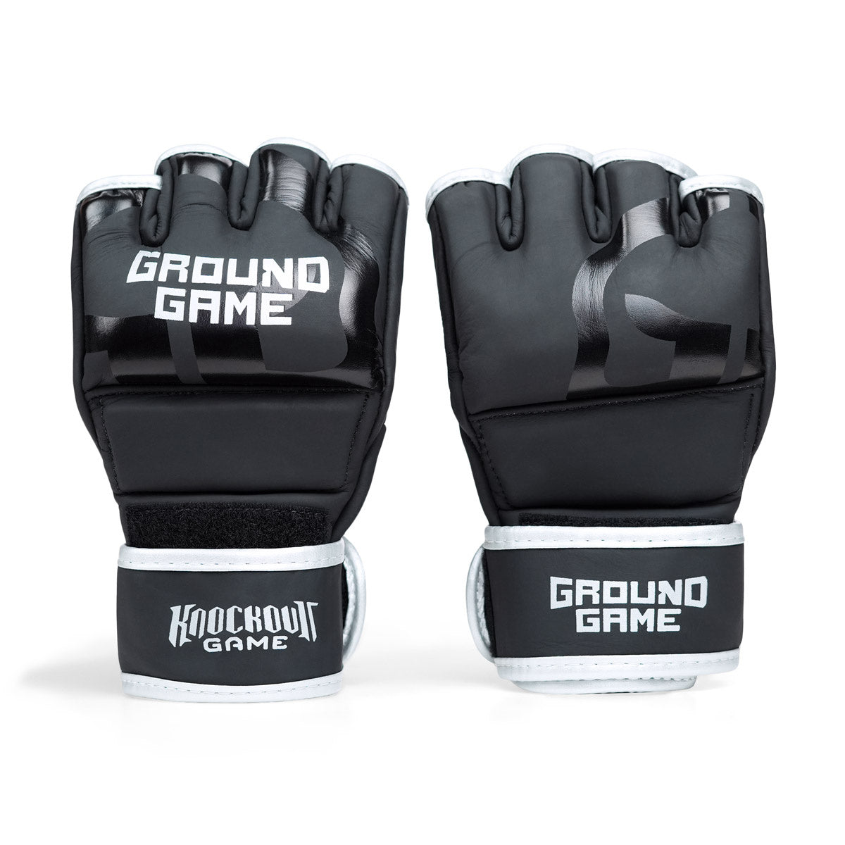 MMA Gloves Silver PRO without Thumb