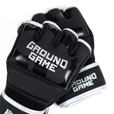 MMA Gloves Silver PRO without Thumb