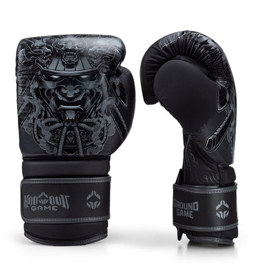 Boxing Gloves Samurai Shadow
