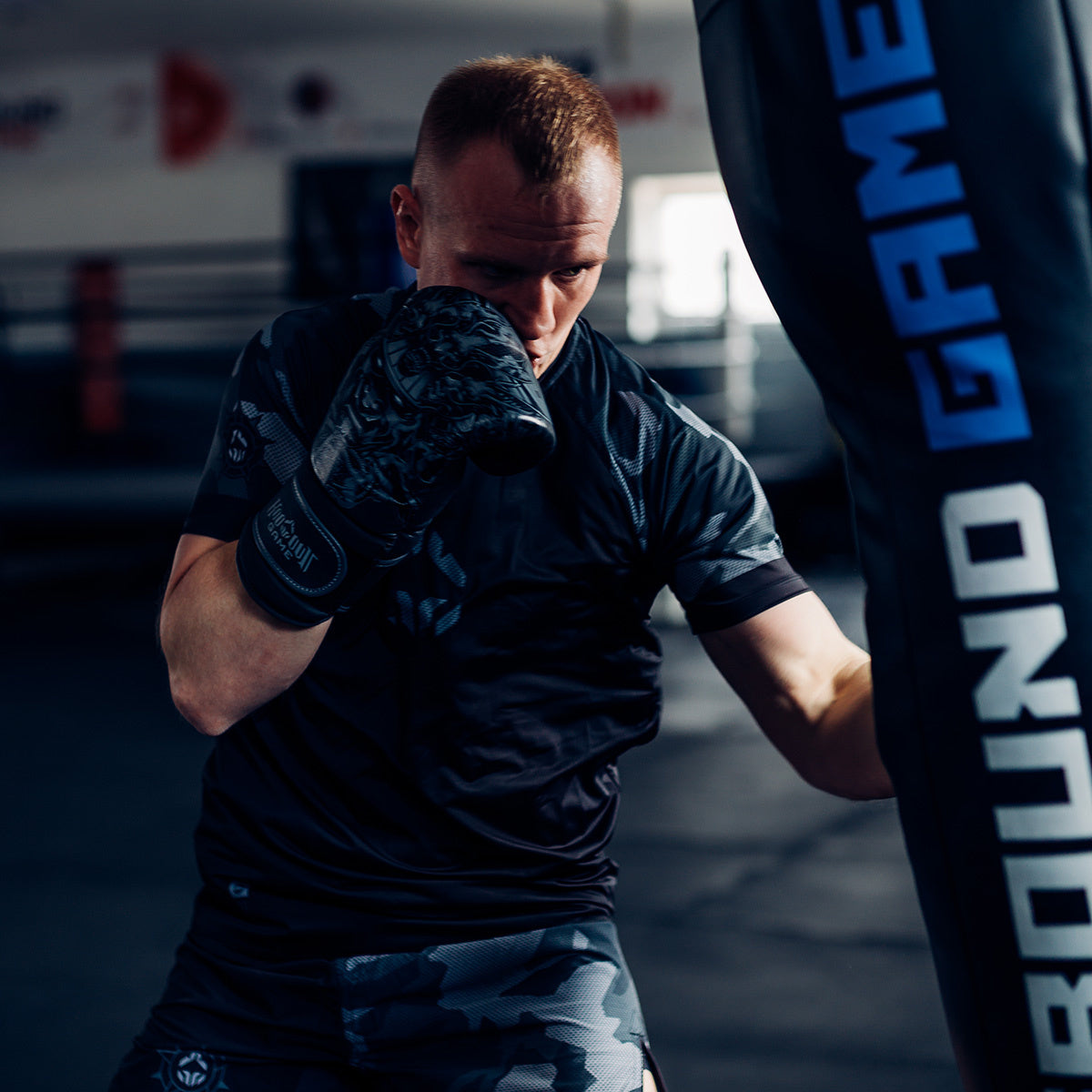 Boxing Gloves Samurai Shadow