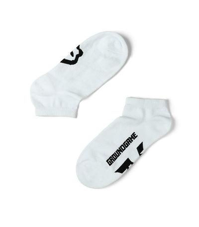 Ankle-length Socks Logo (White)