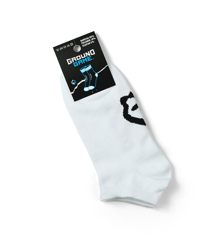Ankle-length Socks Logo (White)