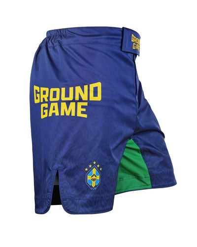 MMA Shorts Brazil Football