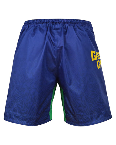 MMA Shorts Brazil Football