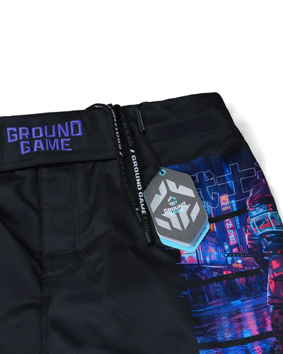 MMA Shorts Cyber Samurai