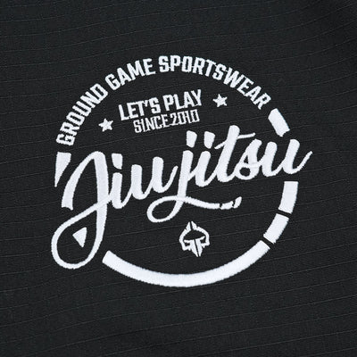 MMA Shorts Jiu Jitsu Ripstop (Black)