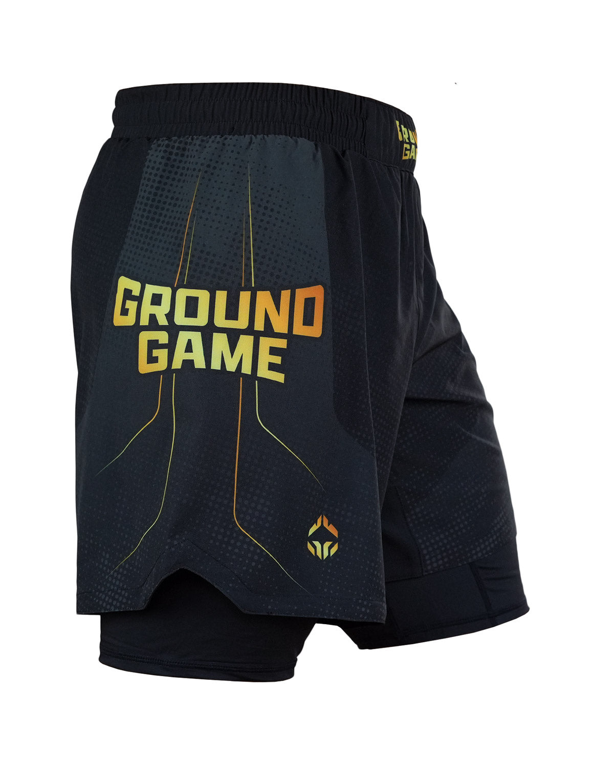 2-in-1 Training Shorts Gold 2.0