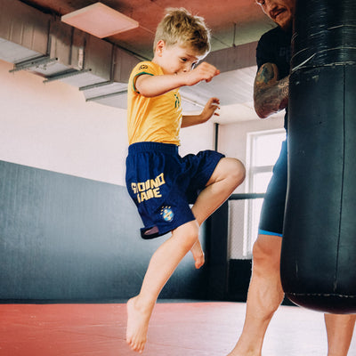 Kids' Training Shorts Brazil Football