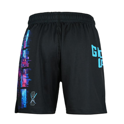 Kids' Training Shorts Cyber Samurai