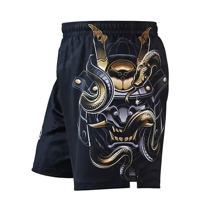 Kids' Training Shorts Oni Samurai