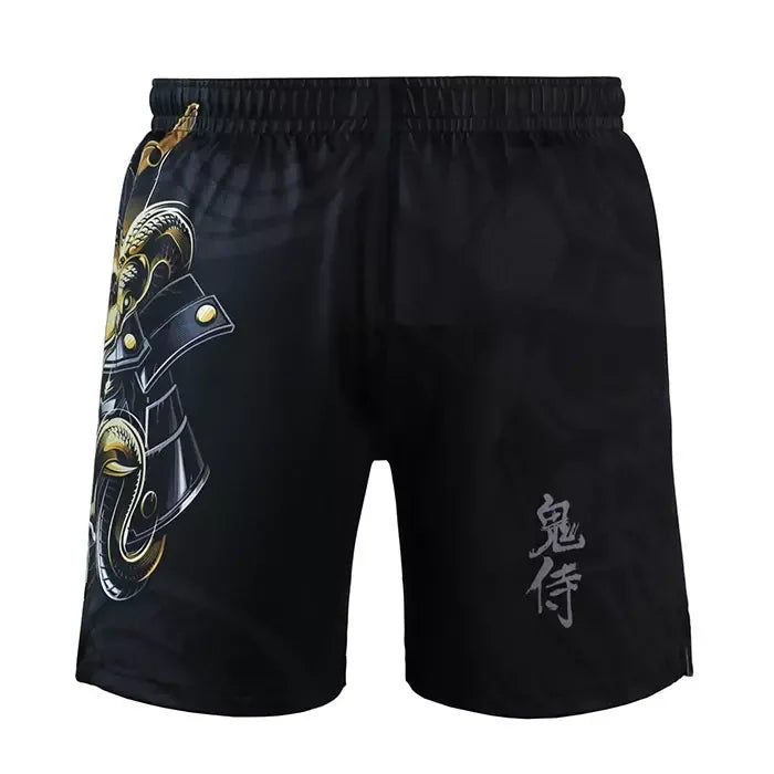 Kids' Training Shorts Oni Samurai