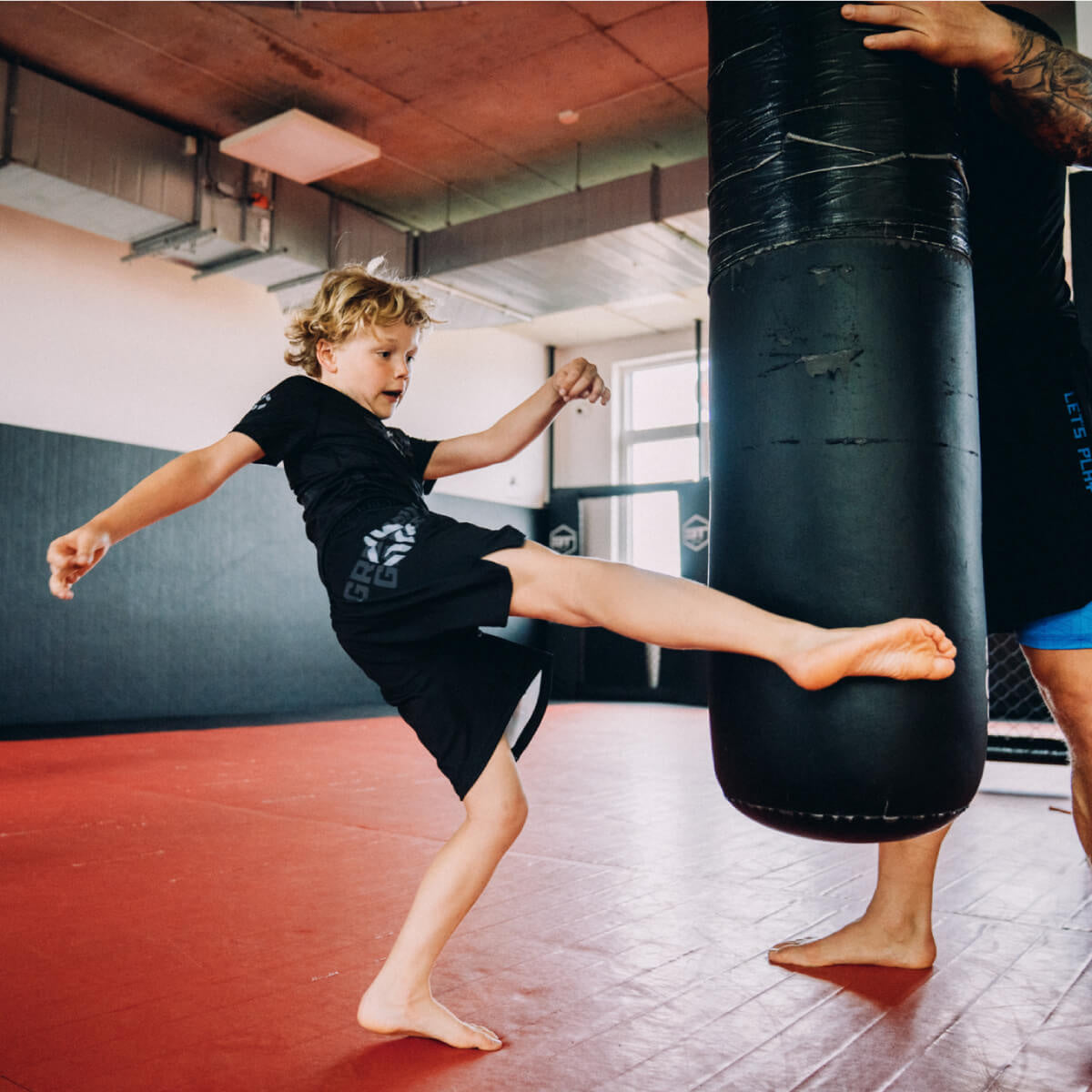 Kids' Training Shorts Samurai Shadow