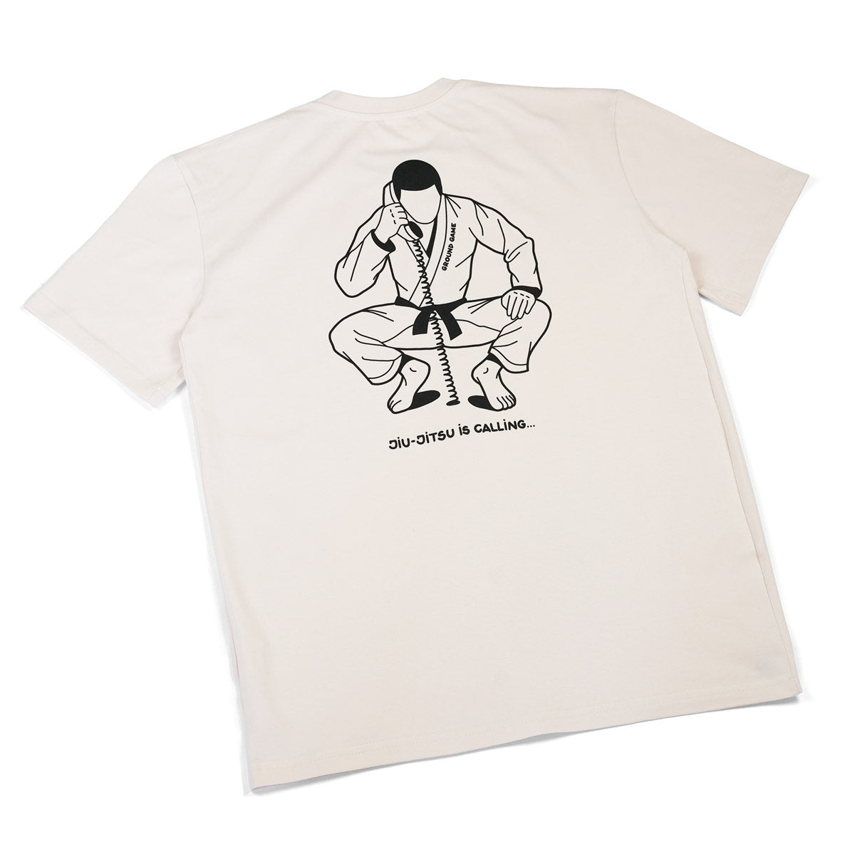 T-shirt Jiu-Jitsu is Calling x Noize Oversize (Beige)