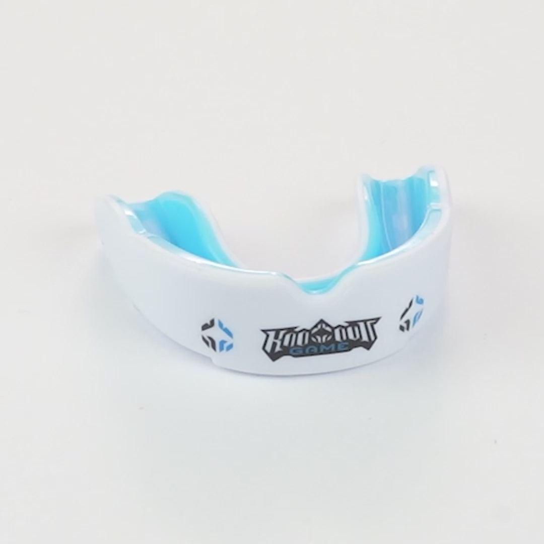 Mouthguard Logo (White)