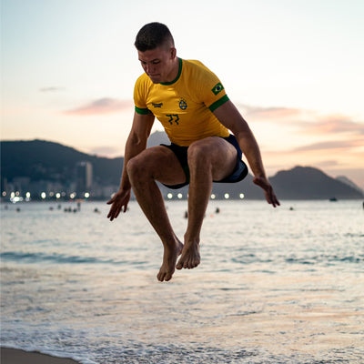 Rashguard Brazil Football short sleeve