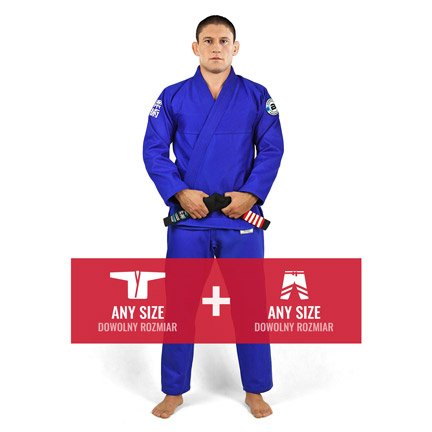 BJJ GI Breaker  2.0 (Blue) - mix and match any size