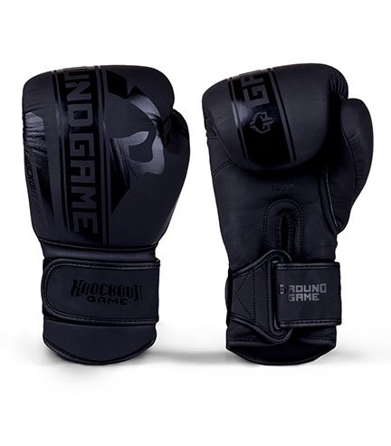 Boxing Gloves Stripe Black