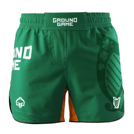 MMA Shorts Ireland (Green)