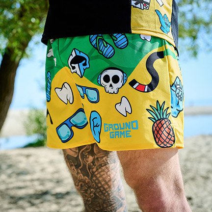 Men swim shorts Copacabana (BJJ style)