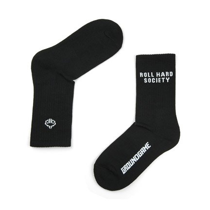 Socks Roll Hard Society (Black)