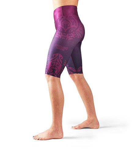 Training shorts Mandala Purple