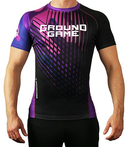 IBJJF Rank Rashguard for BJJ - Purple