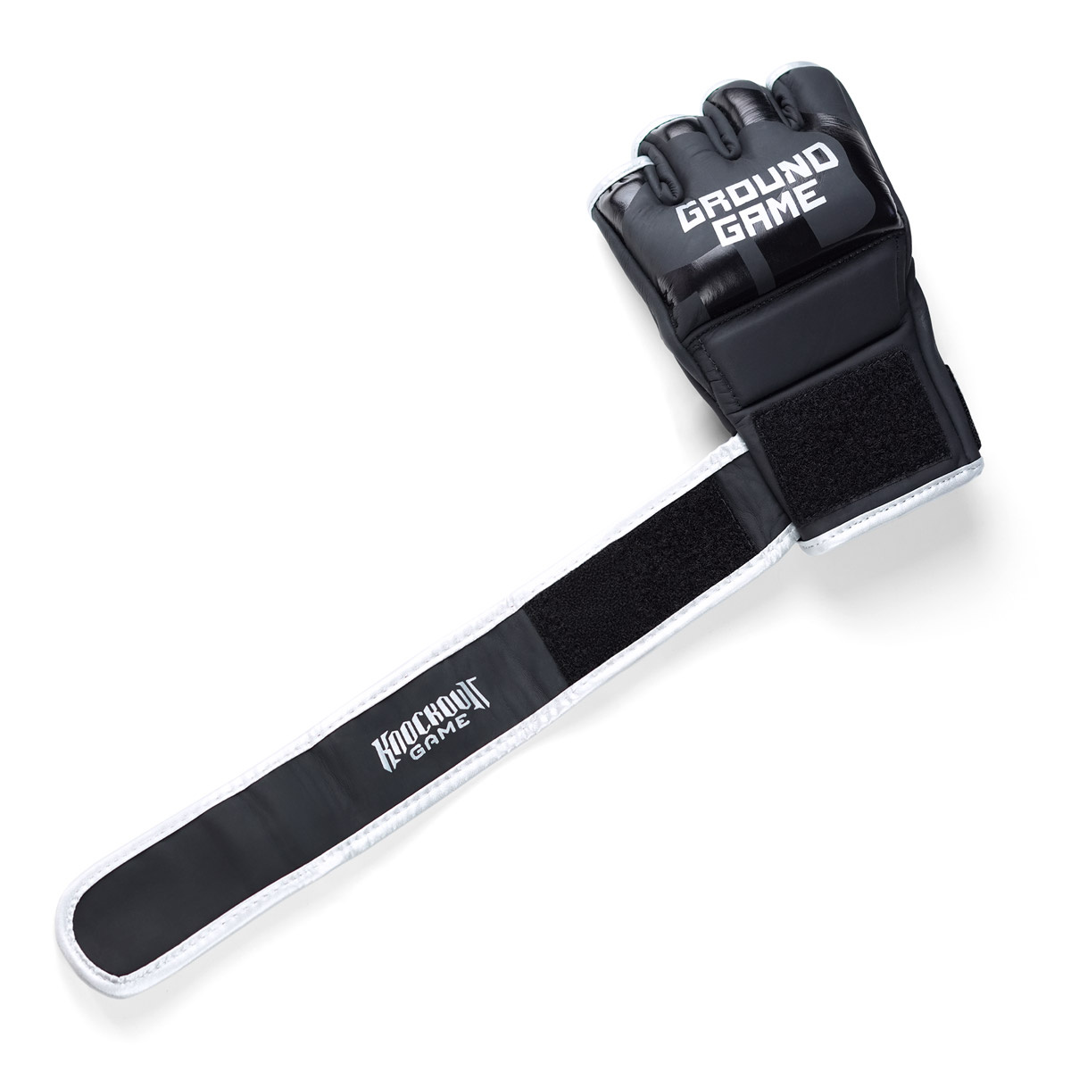 MMA Gloves Silver PRO without Thumb 