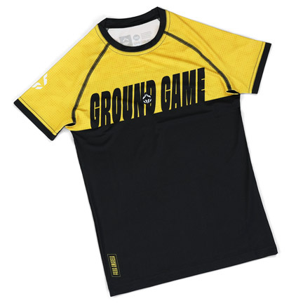 Kids' IBJJF Rank Rashguard for BJJ (Yellow)
