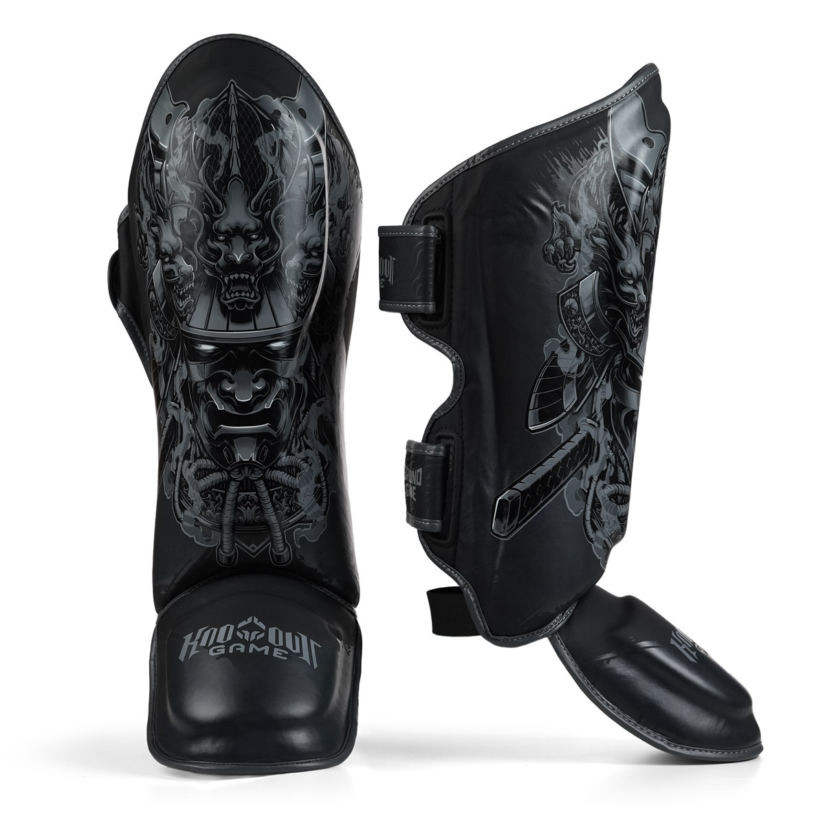 Shin Guards Samurai Shadow