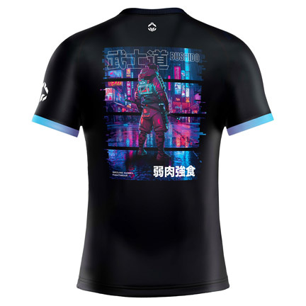 Rashguard Cyber Samurai short sleeve