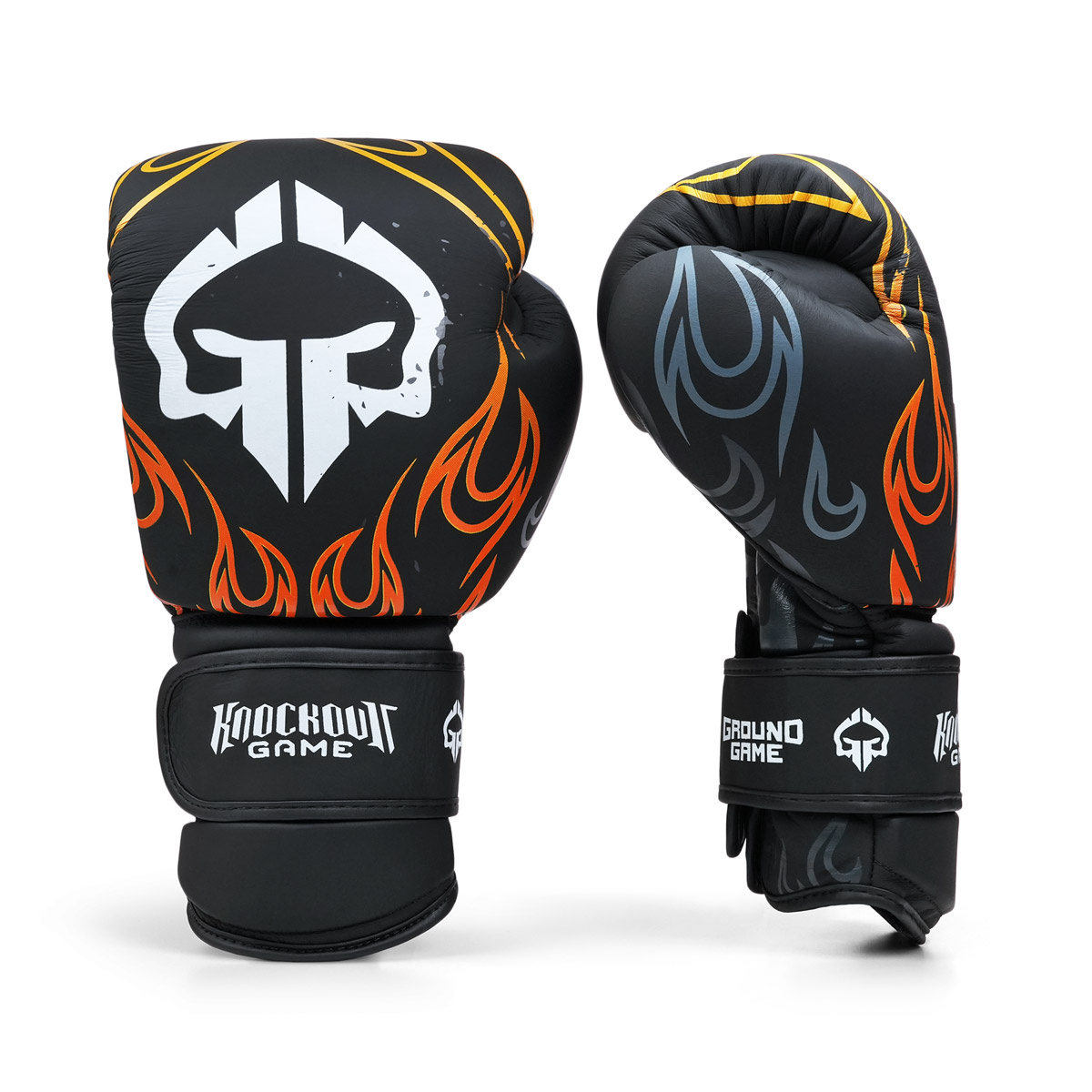 Boxing Gloves Flames