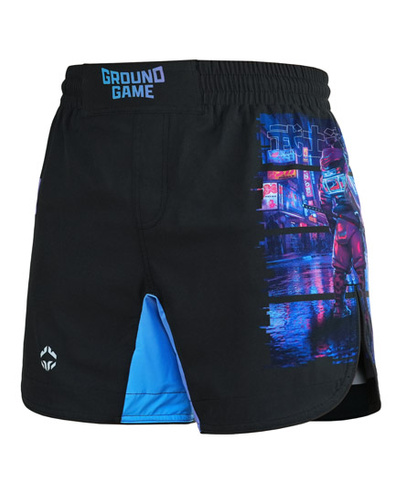 Light MMA Shorts Cyber Samurai