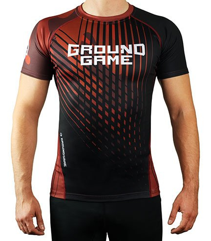 IBJJF Rank Rashguard for BJJ - Brown