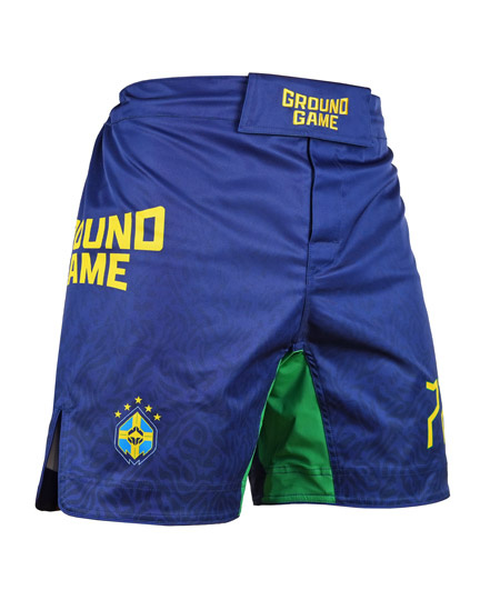 MMA Shorts Brazil Football
