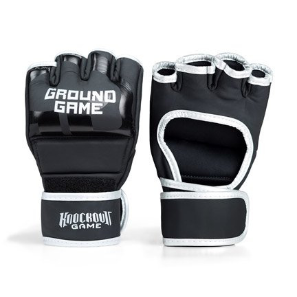 MMA Gloves Silver PRO without Thumb