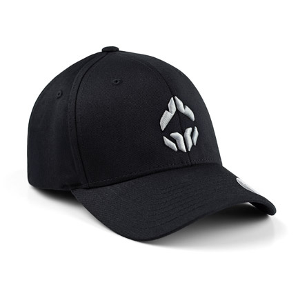 Cap Logo 3D Platinum (Black)