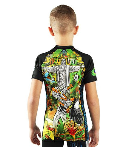 Rashguard Brasil Kids short sleeve