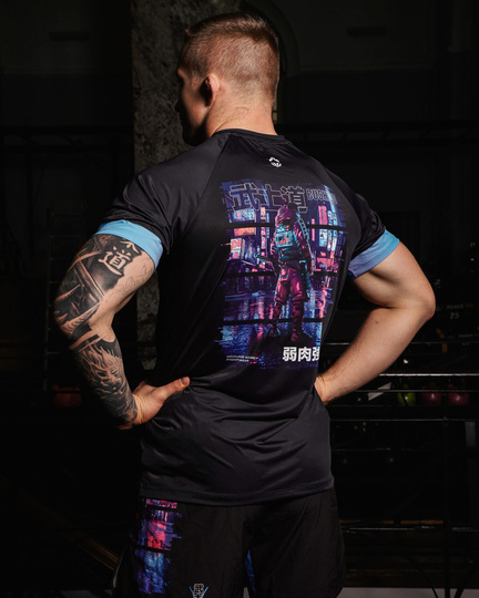 Training T-shirt Cyber Samurai