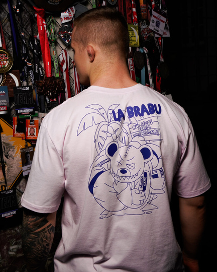 T-shirt La Brabu Oversize (Pink)