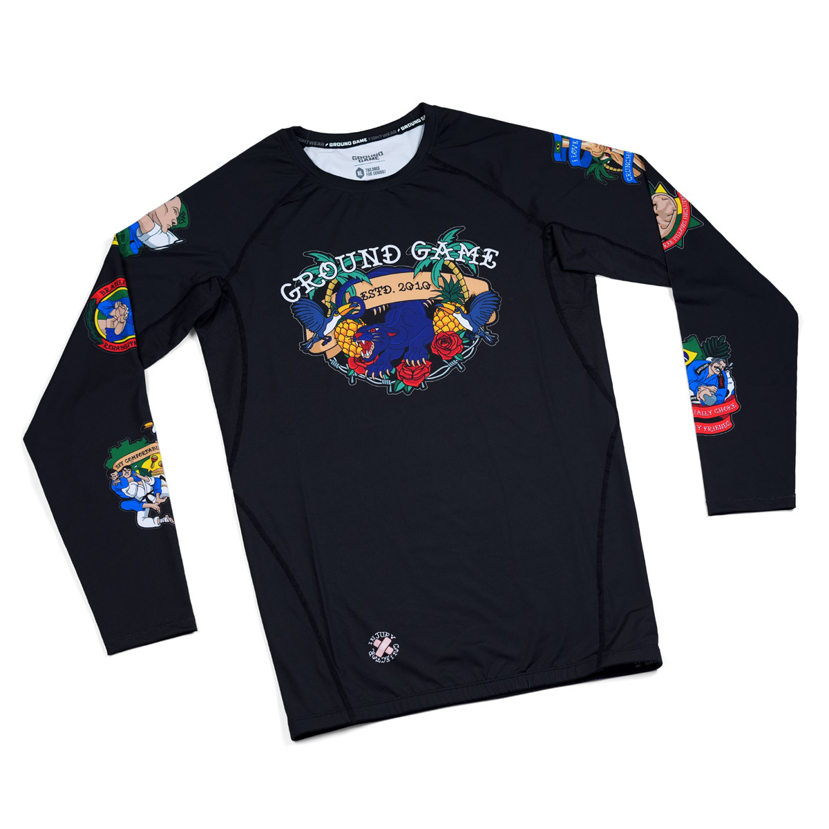 Rashguard Injury Collector long sleeve Ground Game